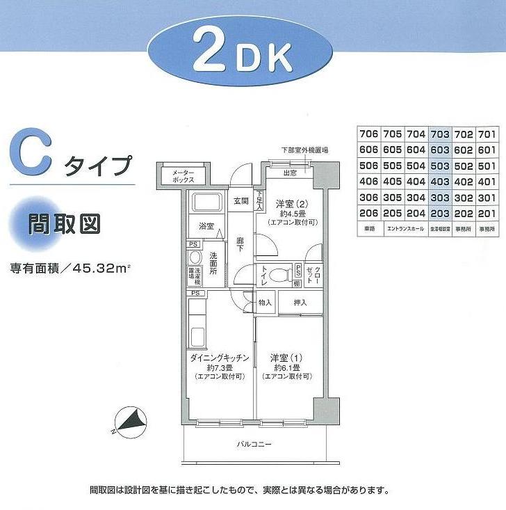アバンサーダ鶴見　C タイプ