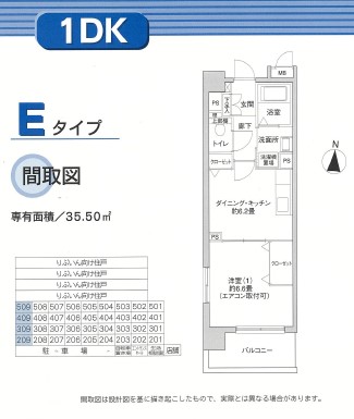 エヴァーグリーン新羽　E タイプ
