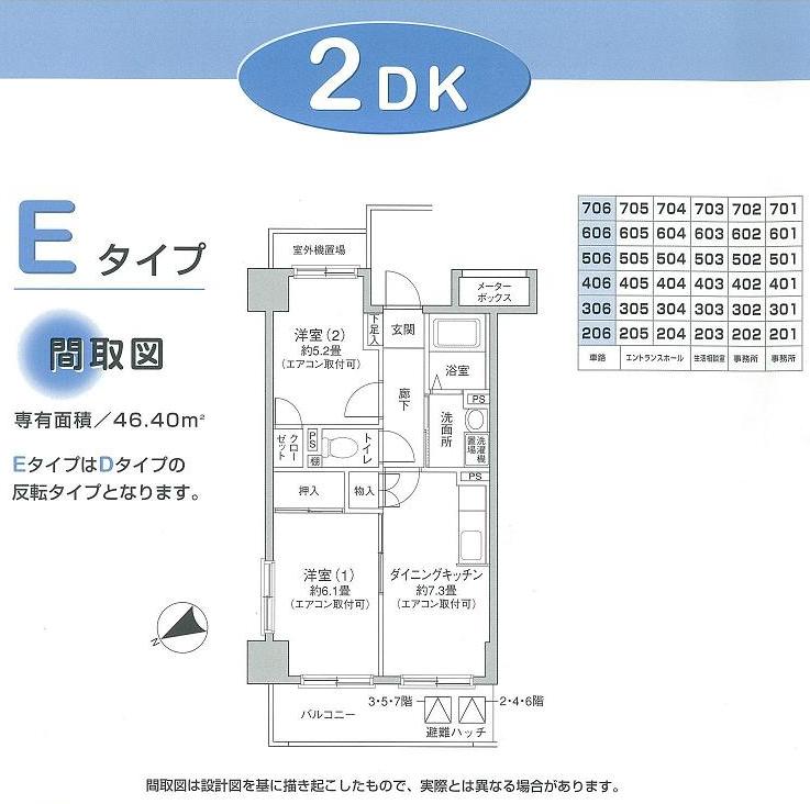 アバンサーダ鶴見　E タイプ
